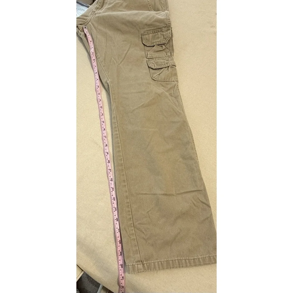Wrangler Cargo Pants Mens 34x32 Khaki Workwear Tactical‎ Utility Hiking Tan